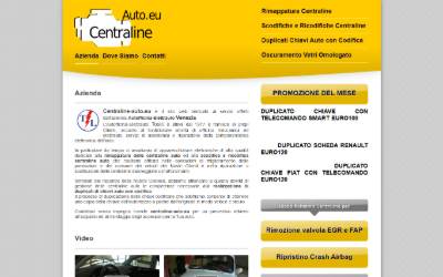 Top of the website for Elettrauto Tosin Luciano