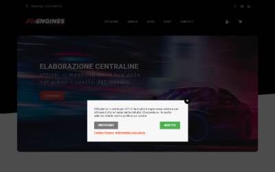 Website preview for Av Engines