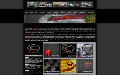Website preview for Autofficina Consonni CONSONNITUNING di Consonni Giampiero