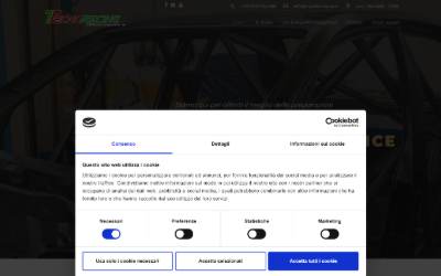 Top of the website for Tecnoracing Di Motta Genni