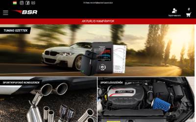 Website preview for BSR Hungary Kft