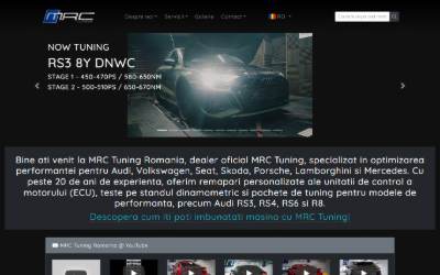 Website preview for MRC Tuning Romania