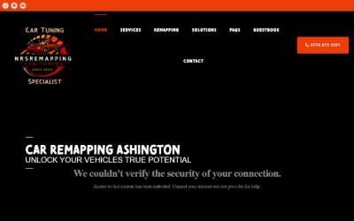 Website preview for NRS Remapping