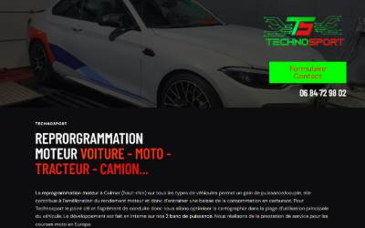 Website preview for Technosport