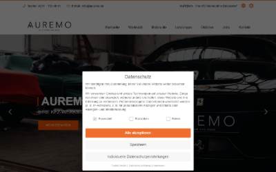 Website preview for Digi-Tec intecno Düsseldorf