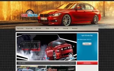 Website preview for Gibonta