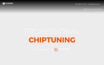 Website preview for MP-POWER