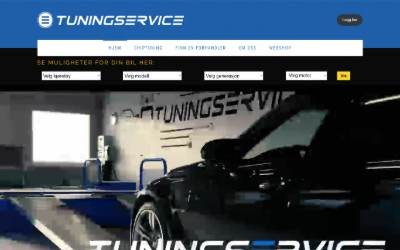 Website preview for Tuningservice