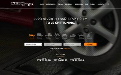 Website preview for Profichip