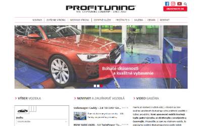 Website preview for Profituning