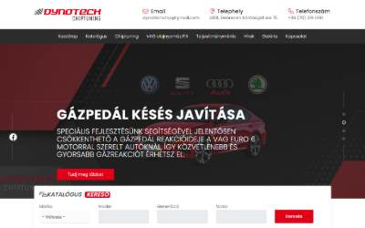 Website preview for Dynotech Chiptuning