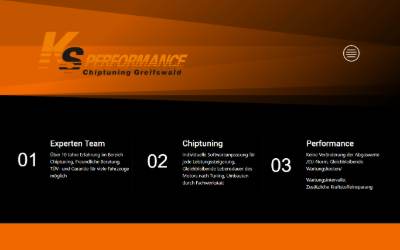 Website preview for KS - Performance