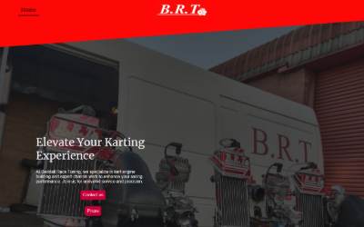Website preview for beddall race tuning ltd