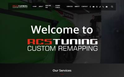 Website preview for RCS Tuning
