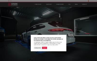 Website preview for SPARK ENGINEERING SL