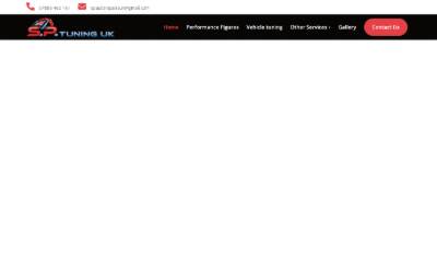 Website preview for S.P Tuning