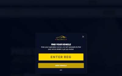 Website preview for Prestige Auto Solutions Ltd