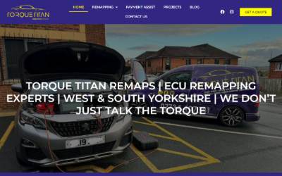 Website preview for Torque Titan Remaps