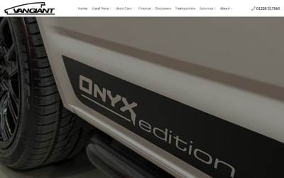 Website preview for Van Giant Ltd