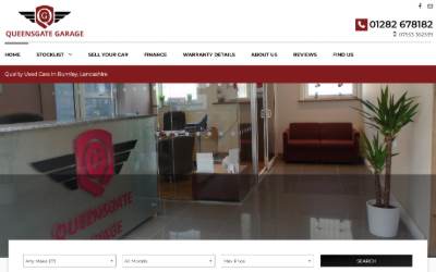 Website preview for QueensGate