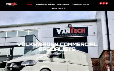 Website preview for LTC/ Vantech