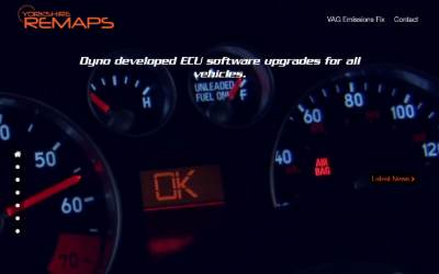 Website preview for Yorkshire Remaps