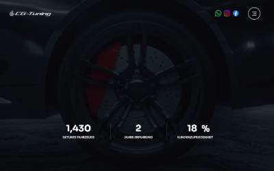 Website preview for CG-Tuning