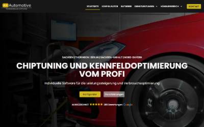 Website preview for cl-Automotive - Professionelles Chiptuning Nord-Bayern
