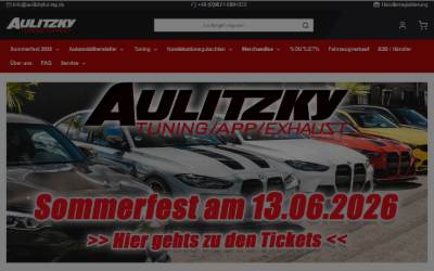 Website preview for Aulitzky Tuning GmbH