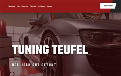 Website preview for tuning-teufel.de