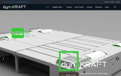 Website preview for dynoKRAFT GmbH