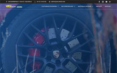 Website preview for VAG-Speed.com