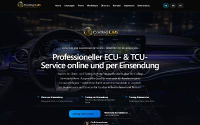 Website preview for Codiag Lab