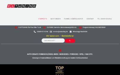Website preview for EATUNING - Chiptuning
