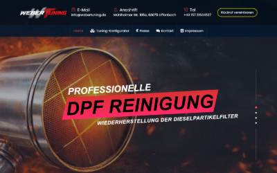 Website preview for Webertuning