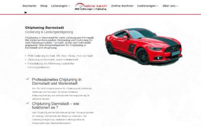 Website preview for alco-tech GBR Tuning