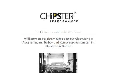 Website preview for Chipster Performance