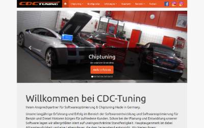 Website preview for CDC-Tuning