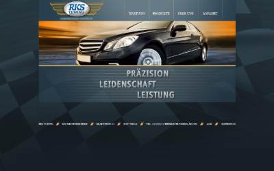 Website preview for RKS Tuning - Kfz Meisterbetrieb