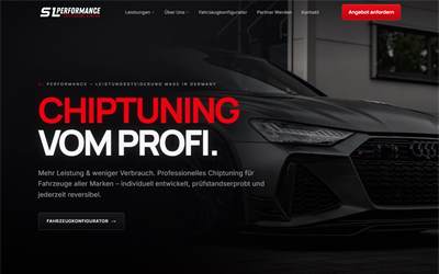 Website preview for SL Performance Chiptuning