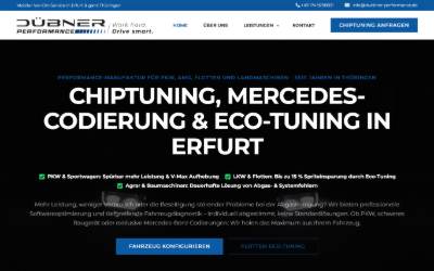Website preview for Raik Dübner - Dübner Performance