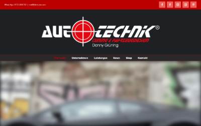 Website preview for Autotechnik & Tuning Danny Grüning