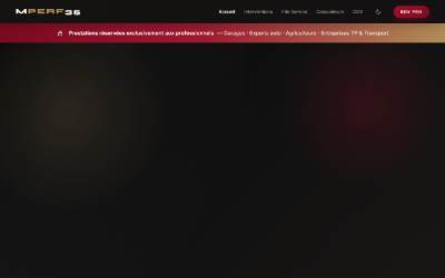 Website preview for Mperf35