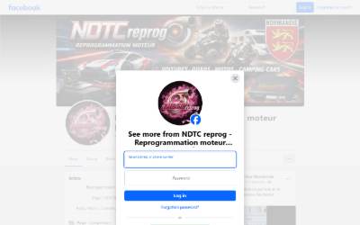Website preview for NDTC Reprog