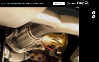 Website preview for BUREAU AUTOMOBILES - Nantes Reprogrammation moteur et Vidange BVA