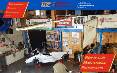 Website preview for ERP SARL (ESQUISSE RACING PERFORMANCE)