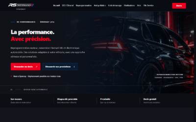Website preview for RStronic Epernay (Reprogrammation moteur)