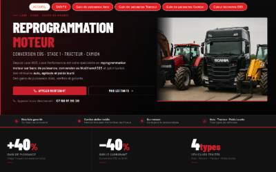 Website preview for Laon-performance