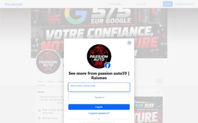 Website preview for Reprogrammation moteur PASSION AUTO 59