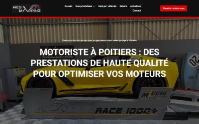 Website preview for Wes' Mapping